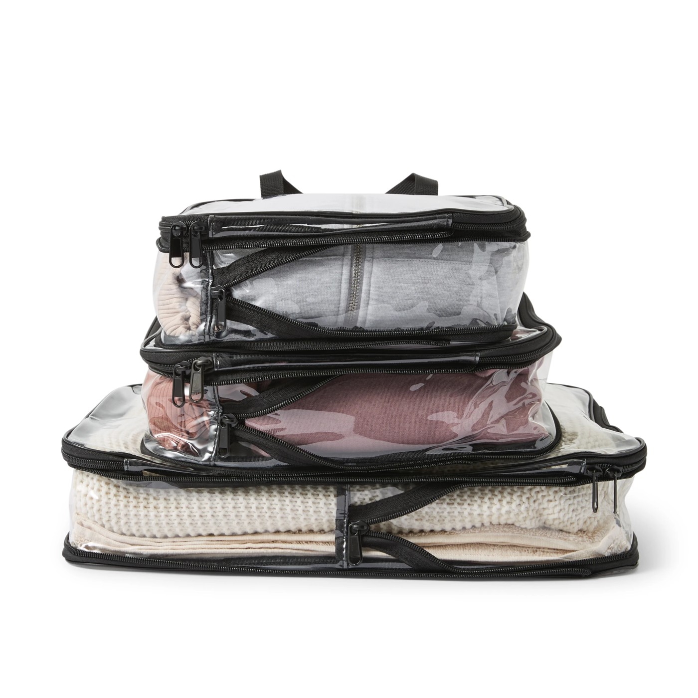 Anko 3 Piece Clear Compression Packing Cube 4 of 5