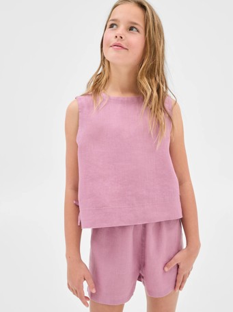 European Linen Tank