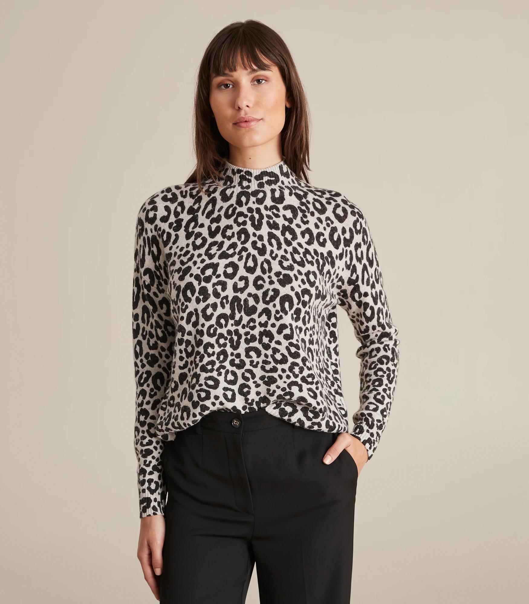 Target store leopard sweater