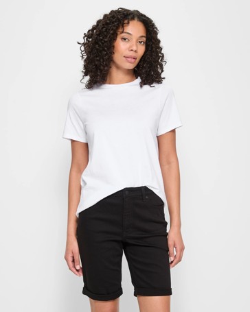 Classic Bermuda Denim Shorts