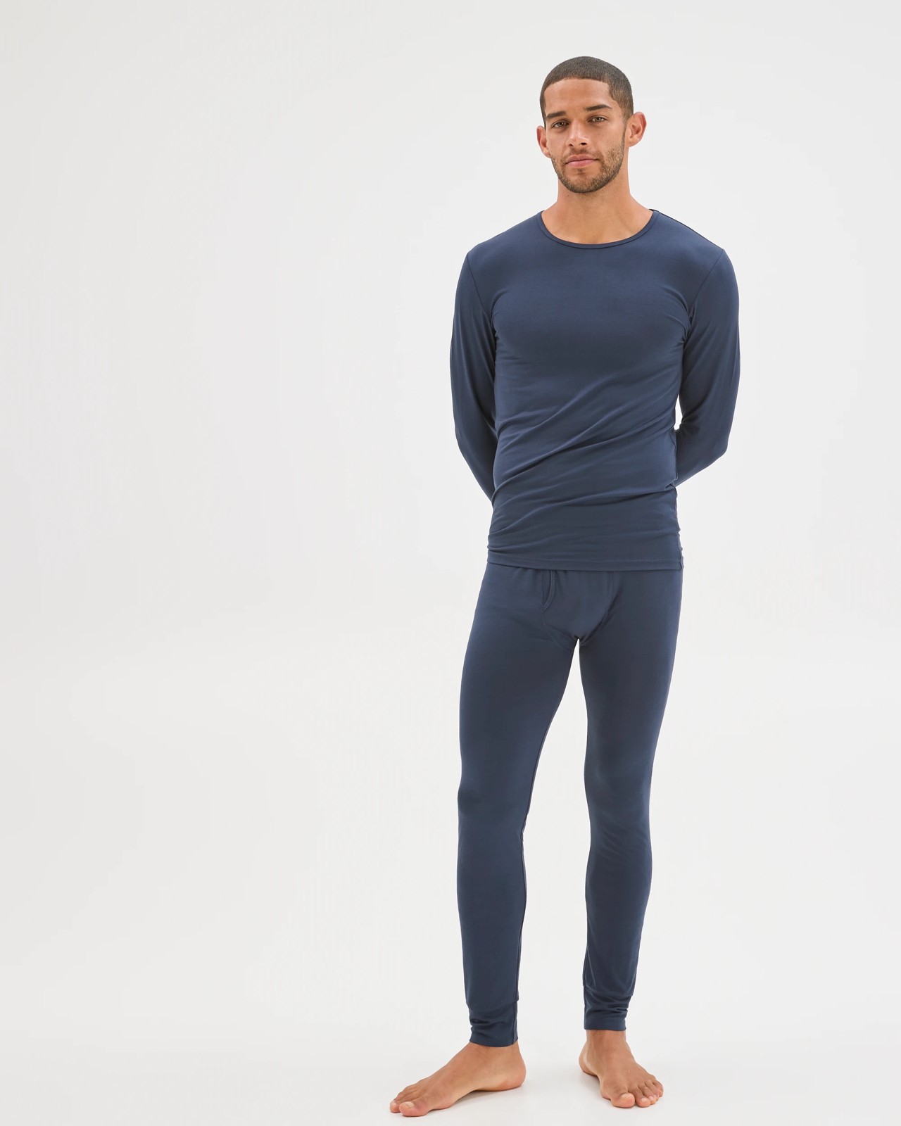 Maxx Heat Innovation Long Sleeve Thermal Top - Navy 2 of 6