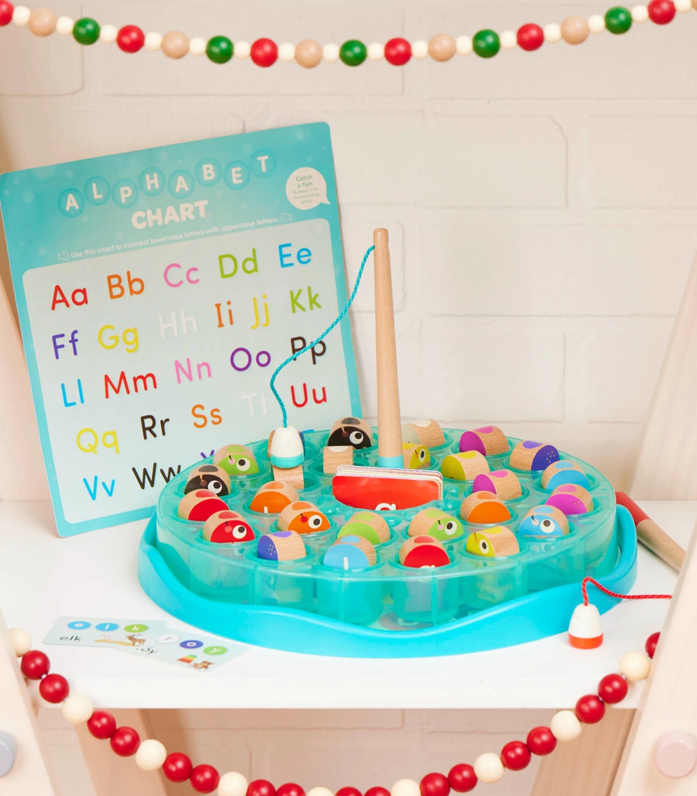 Battat Education Alphabet Fishing Alphabet Fishing Game