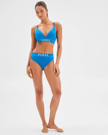 Bonds Retro Rib Hi Leg Bikini Briefs