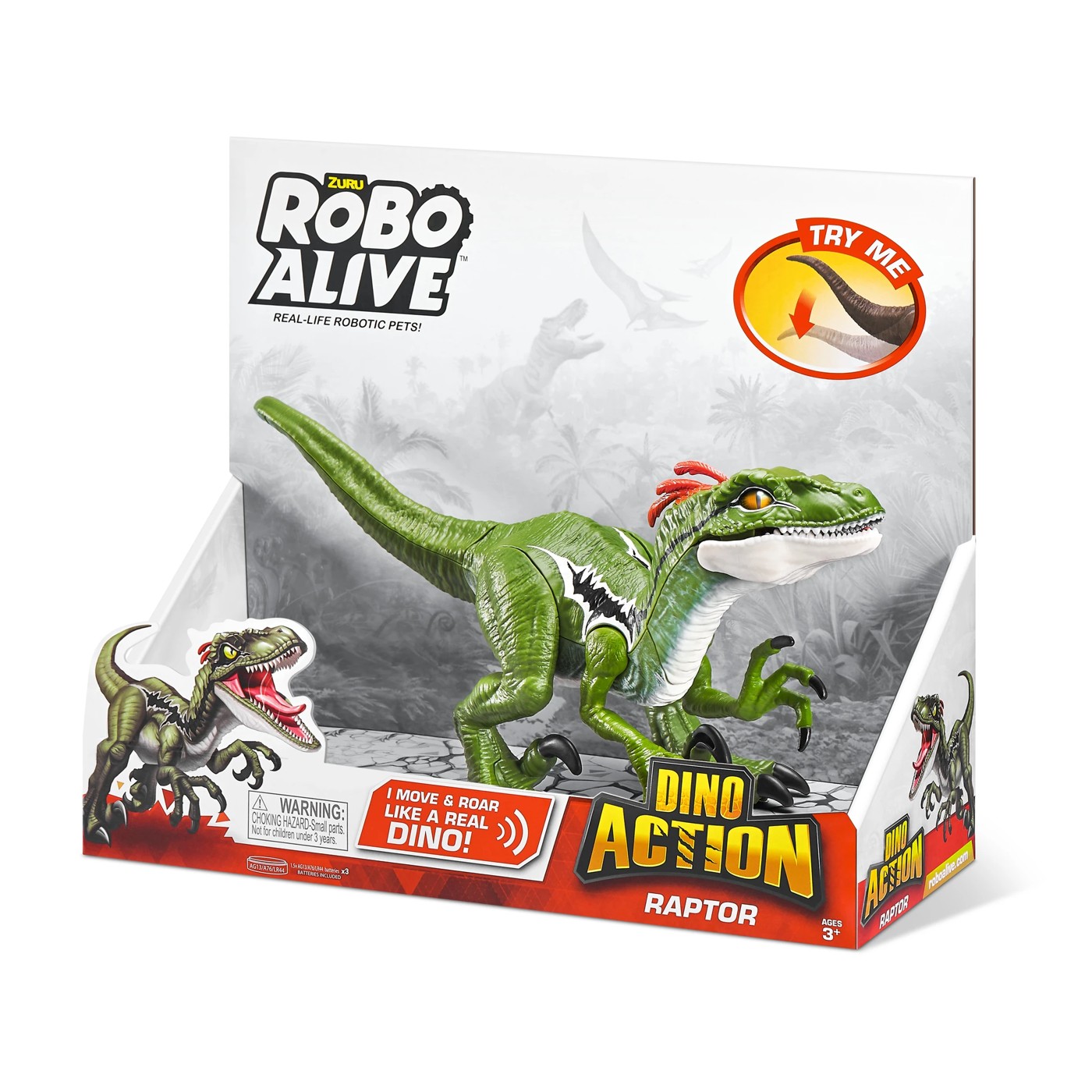 Robo Alive Dino Action Raptor by ZURU