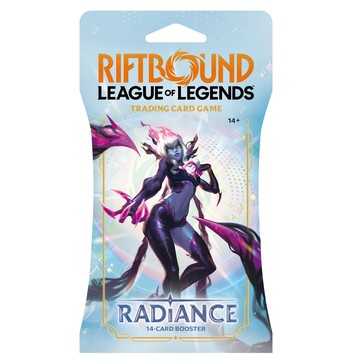 Riftbound League of Legends Radiance Booster Pack Trading Card Game