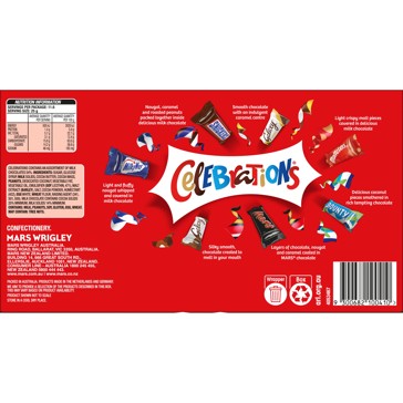 Celebrations Chocolate Party Gift Box 290g