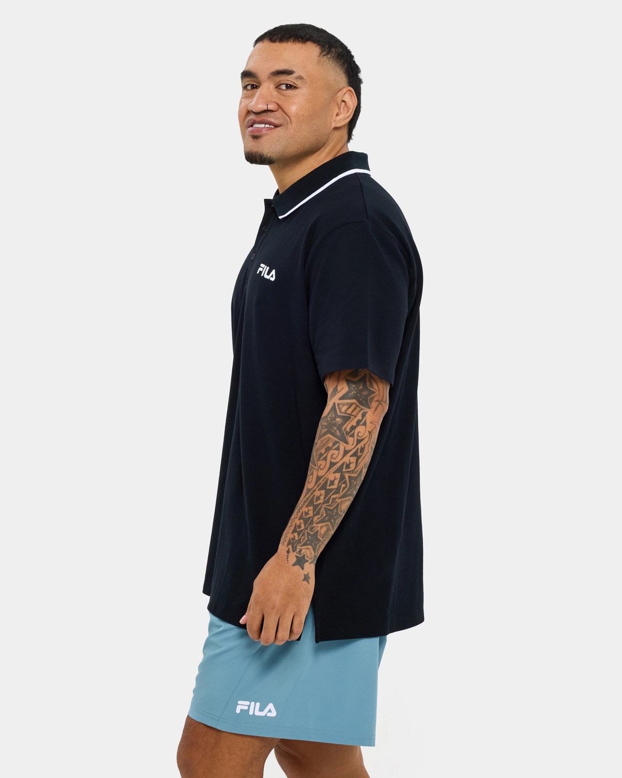 Fila Edmund Plus Size Polo Top 3 of 5