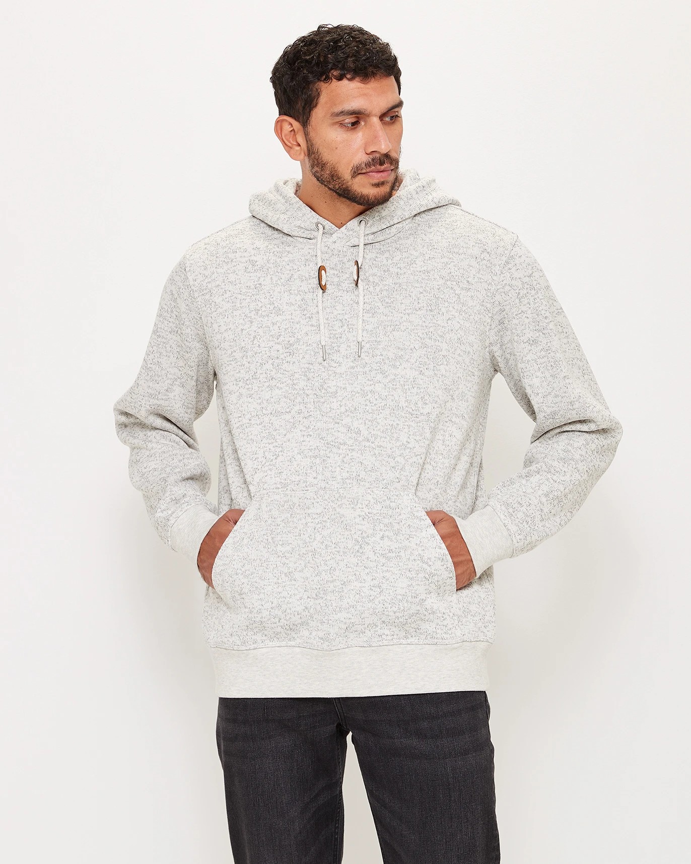 Textured Fleece Zip Up Jacket, Sweatshirt Jackets