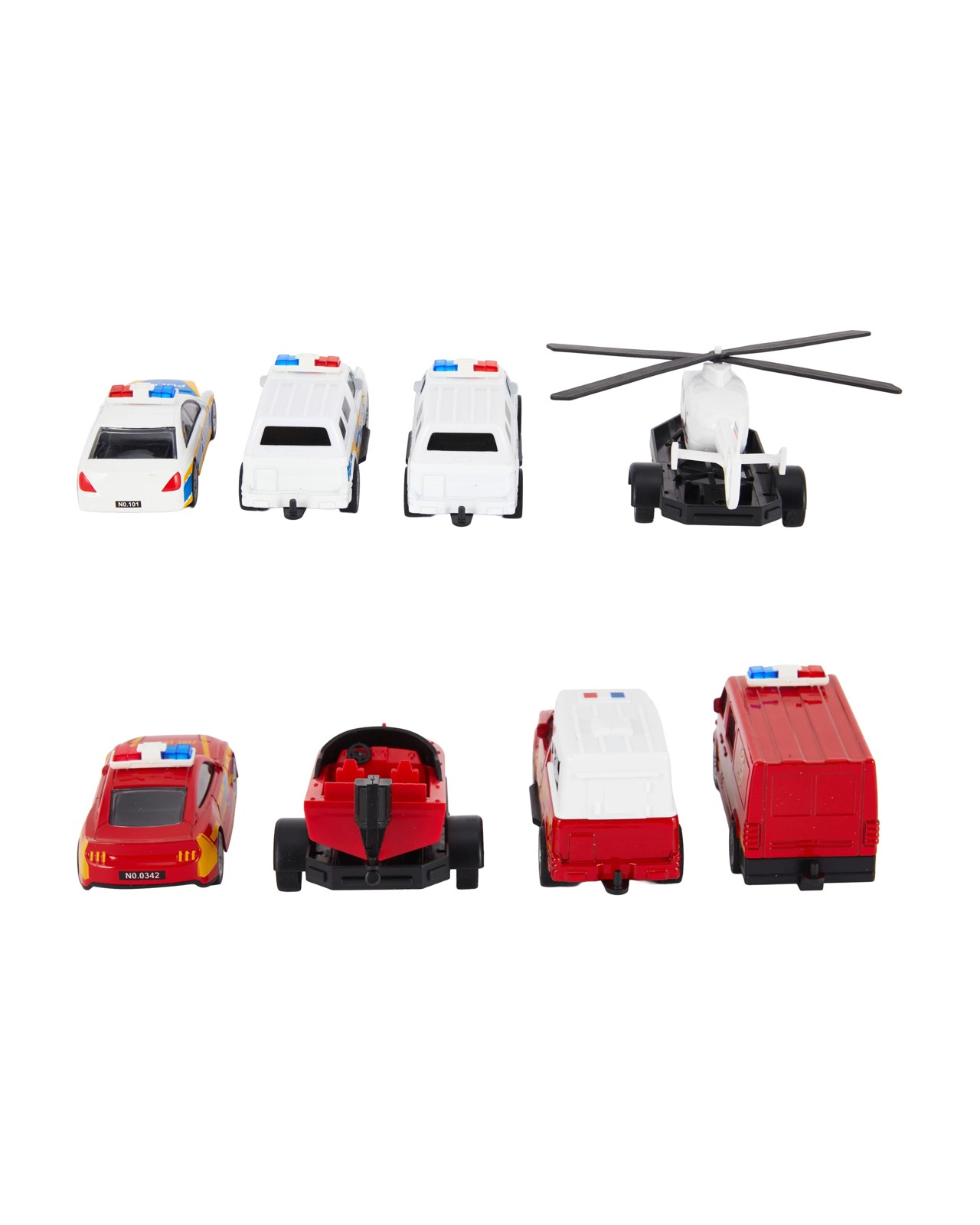 4 Pack Diecast Vehicles Set - Assorted 5 of 5
