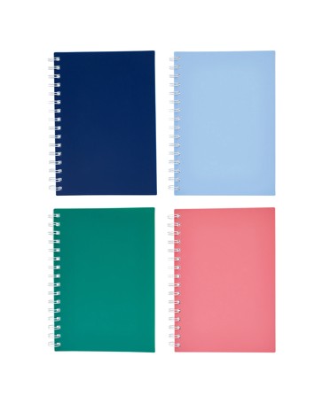 Anko A5 Spiral Notebook - Assorted