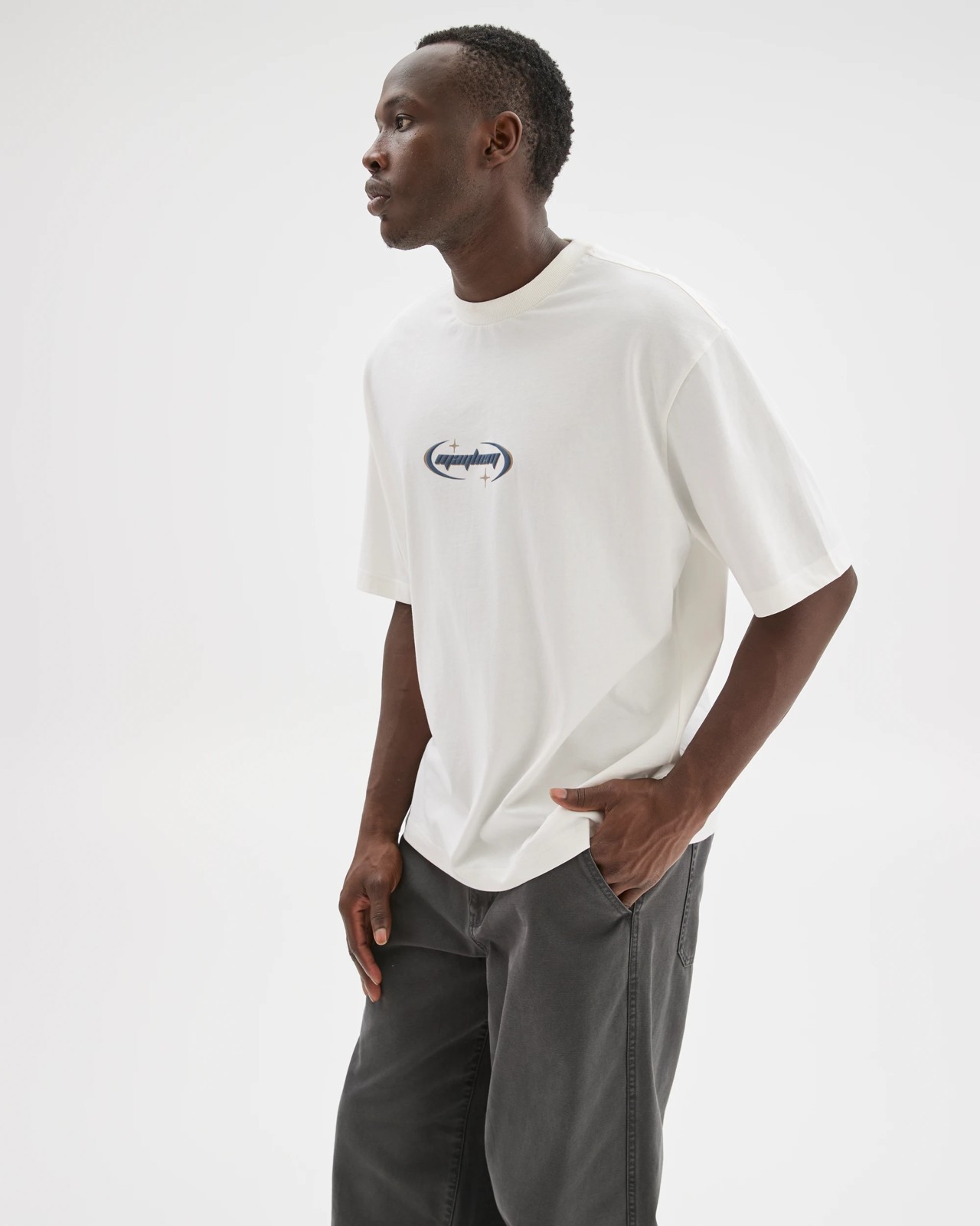 Commons Australian Cotton Boxy Fit Graphic T-Shirt - Mayhem 4 of 6