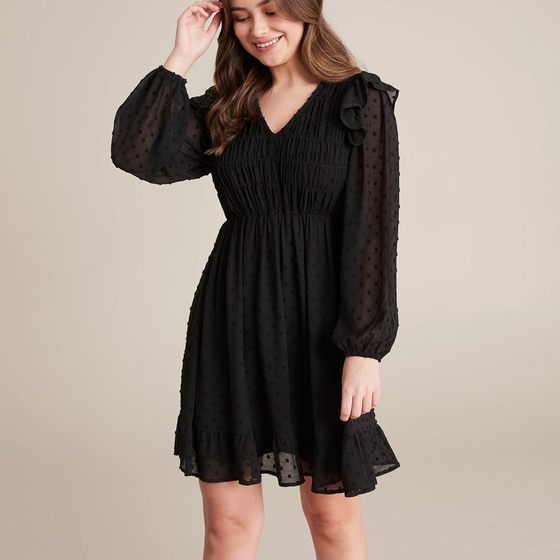 Dannii Minogue Petites Ruffle Mini Dress Target Australia