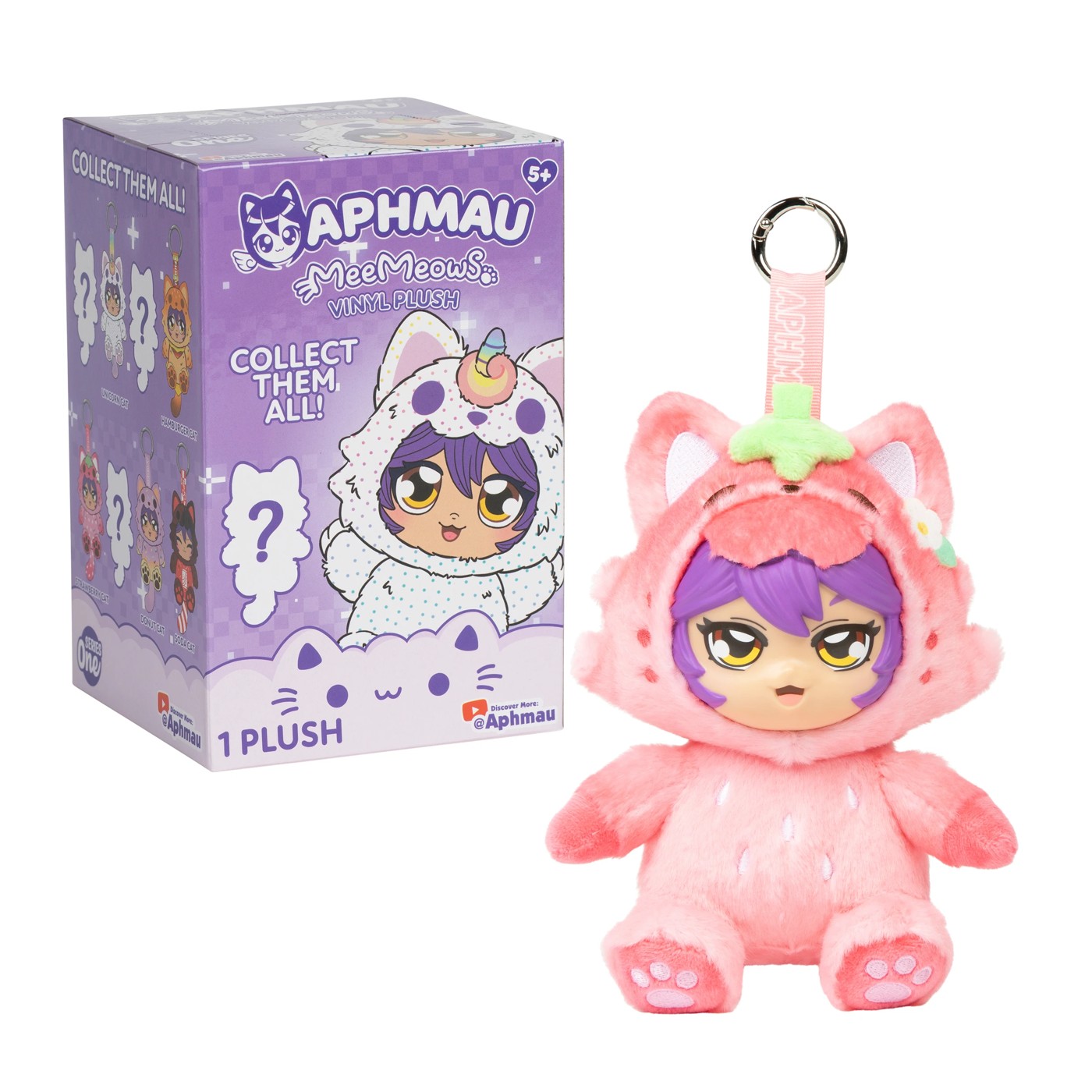 Aphmau Vinyl Plush Key Chain Collectible - Assorted 3 of 6