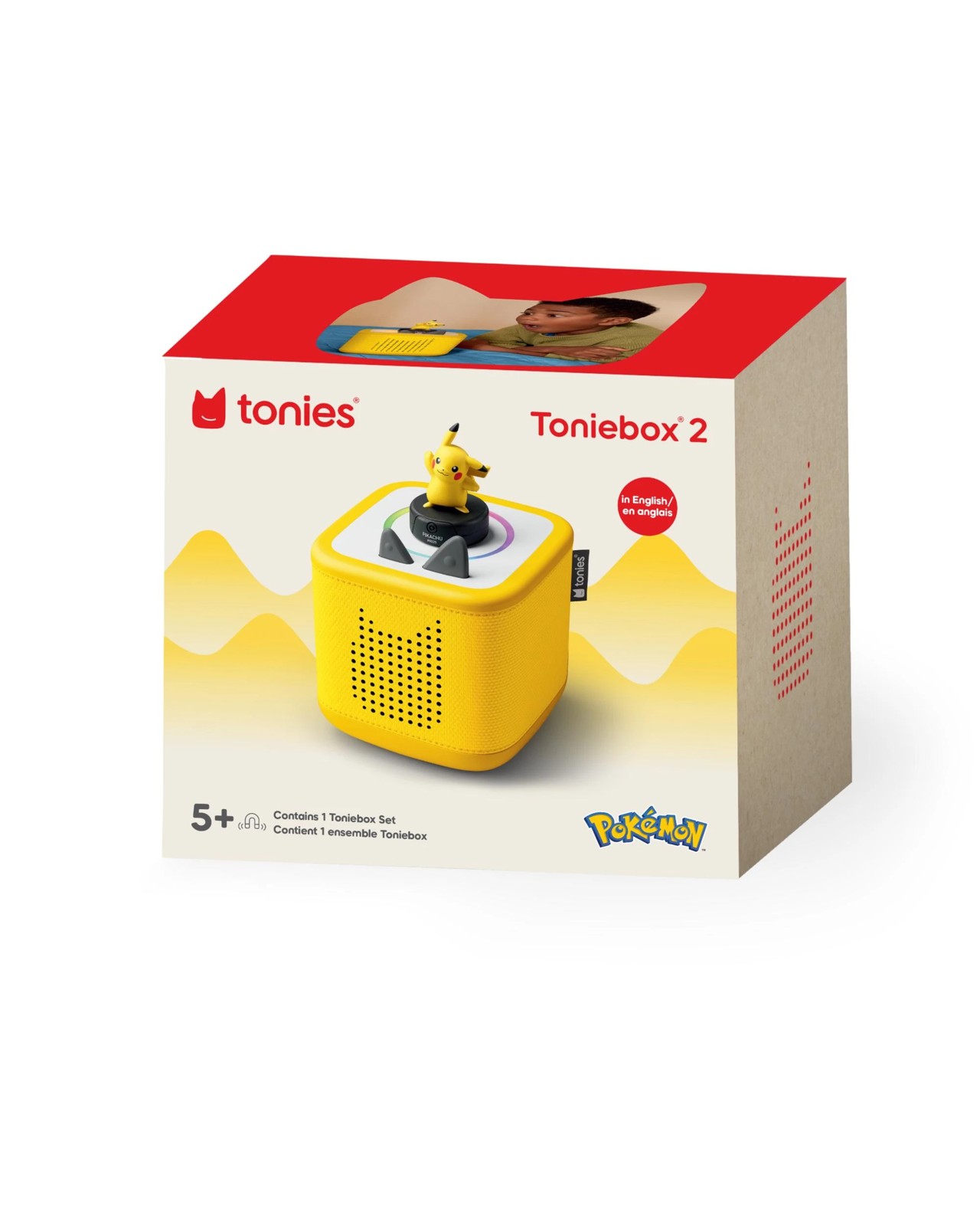 Pokemon Toniebox 2 Pikachu Starter Set 6 of 6