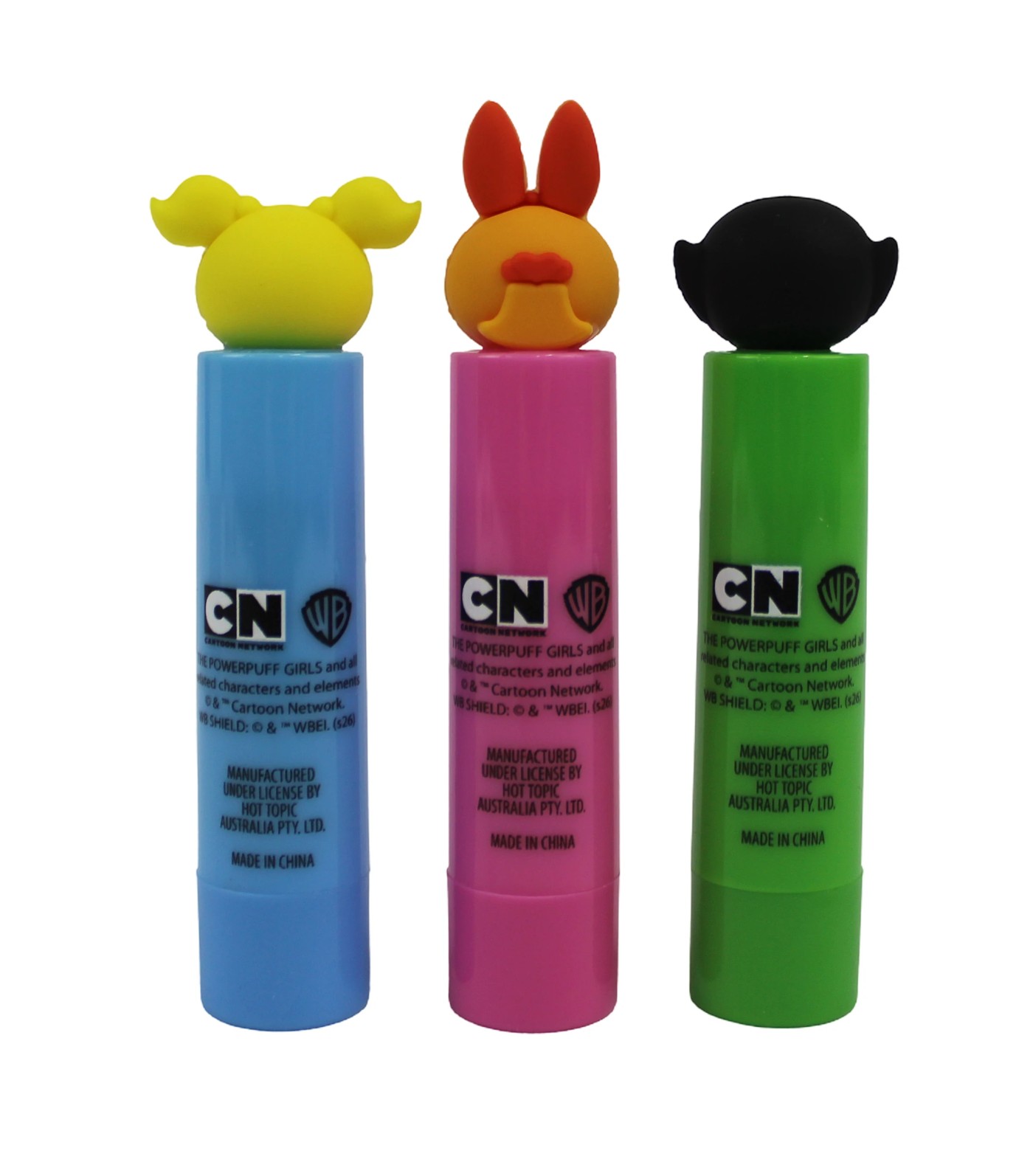 The Powerpuff Girls Tinted Lip Balm Trio - Marshmallow, Strawberry and Grape Scented 4 of 4