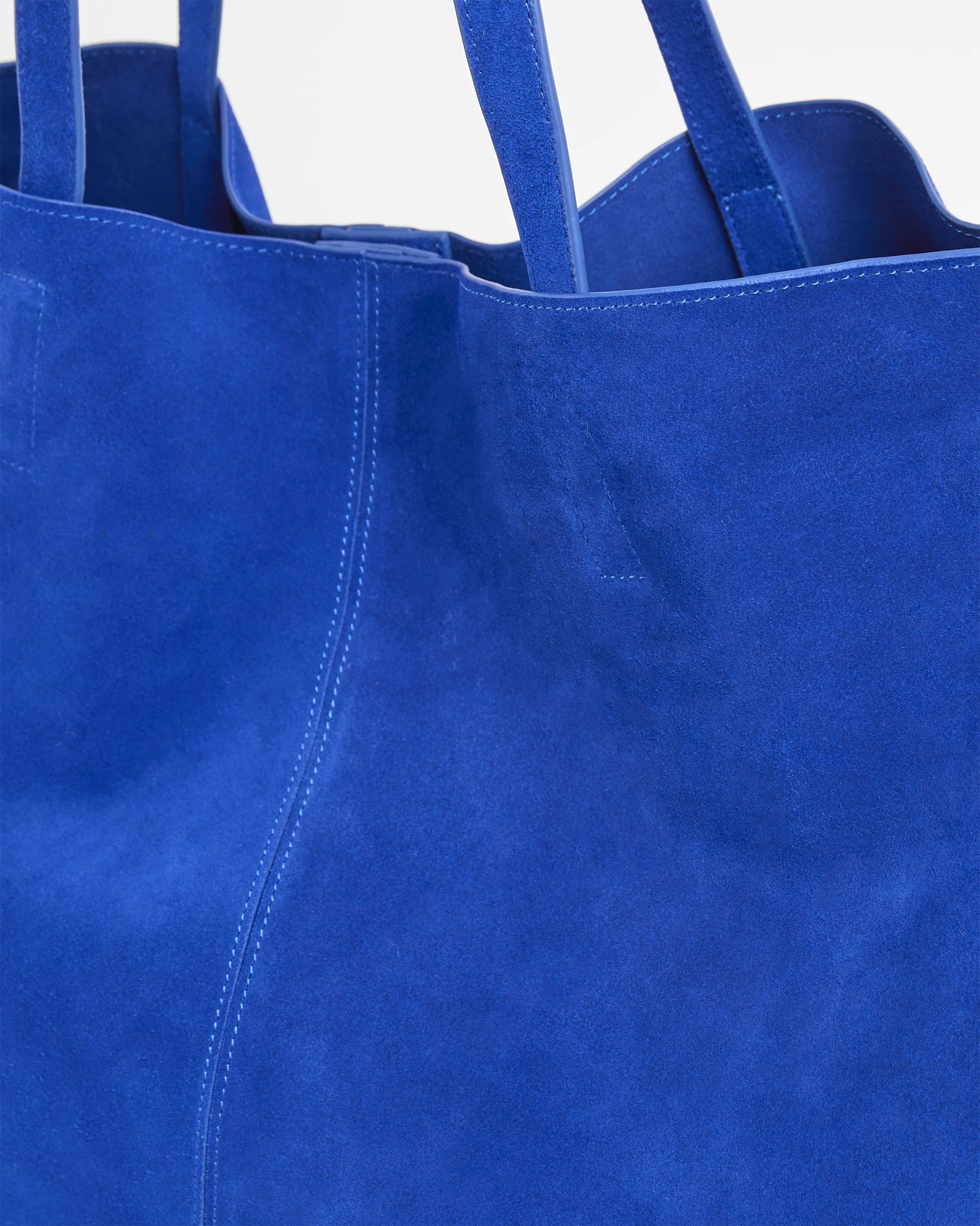 Pre-Order Premium Suede Leather Essential Tote Bag 2 of 3