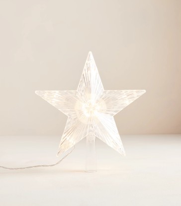 LED Christmas Star Tree Topper
