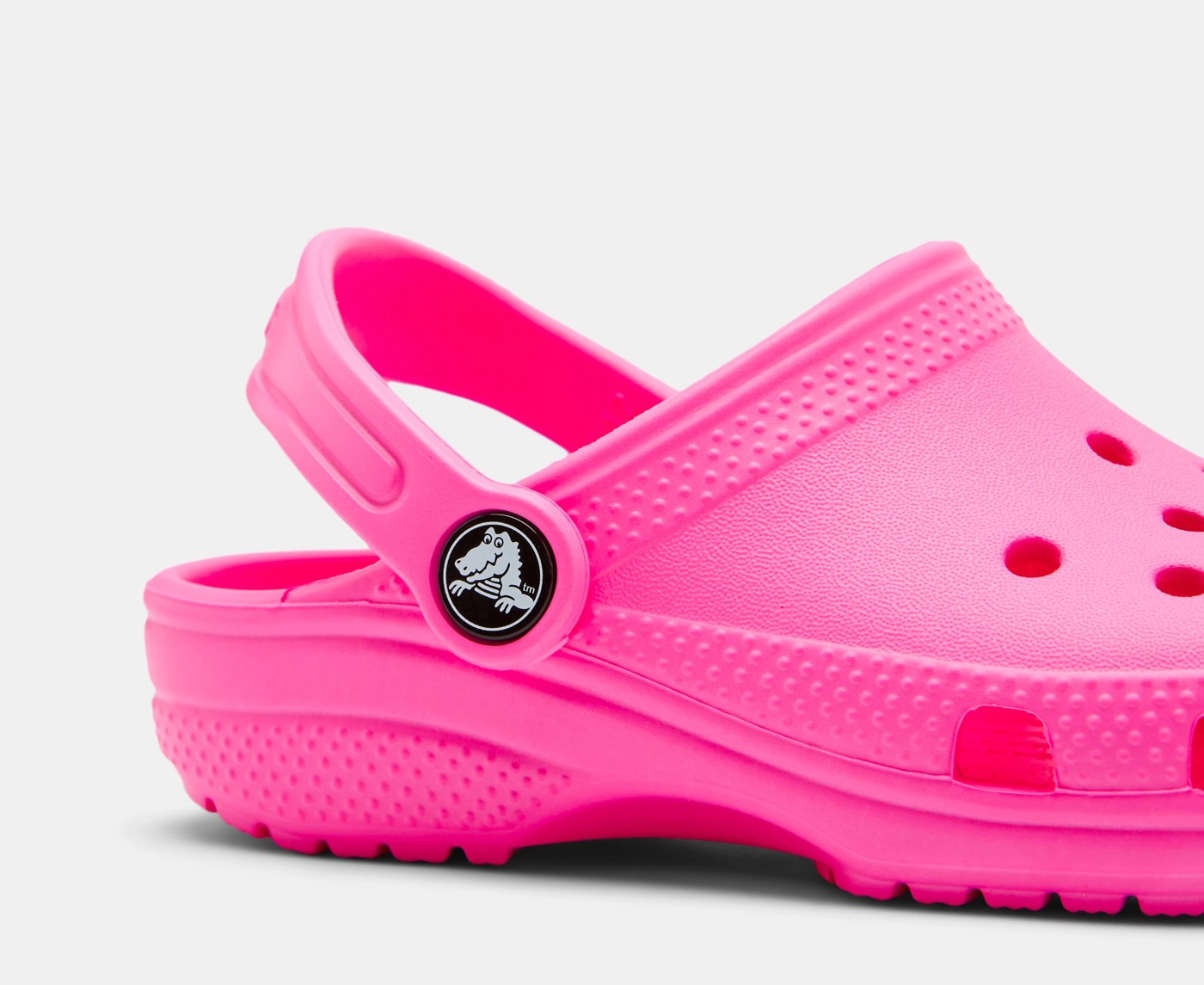 Crocs Kids' Classic Clogs - Pink Crush 3 of 5