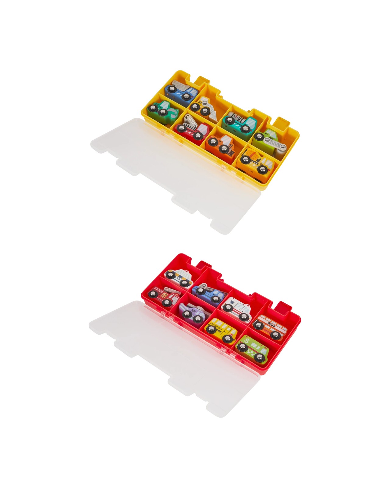 8 Pack Wooden Vehicle, Assorted - Anko 2 of 5