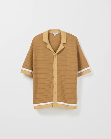 Australian Cotton Knit Short Sleeve Shirt