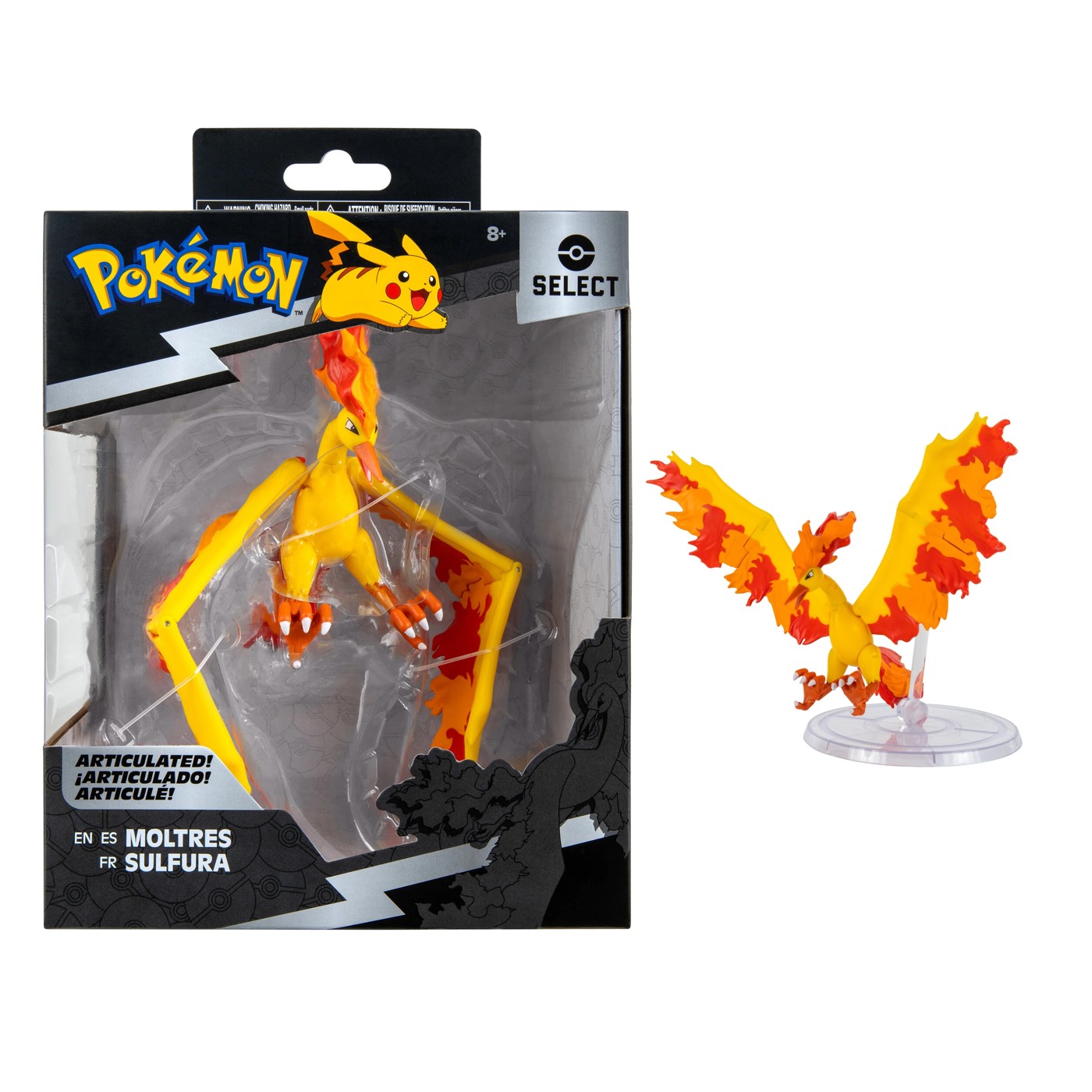Pokemon Select Super Articulated 15cm Figure - Assorted 6 of 6