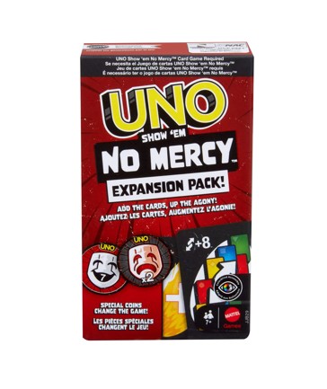 UNO Show ‘em No Mercy Card Game Expansion Pack