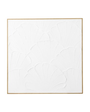 Textured Shell Framed Canvas - Anko