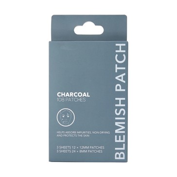 Charcoal Blemish Patches, 108 Pack - Anko
