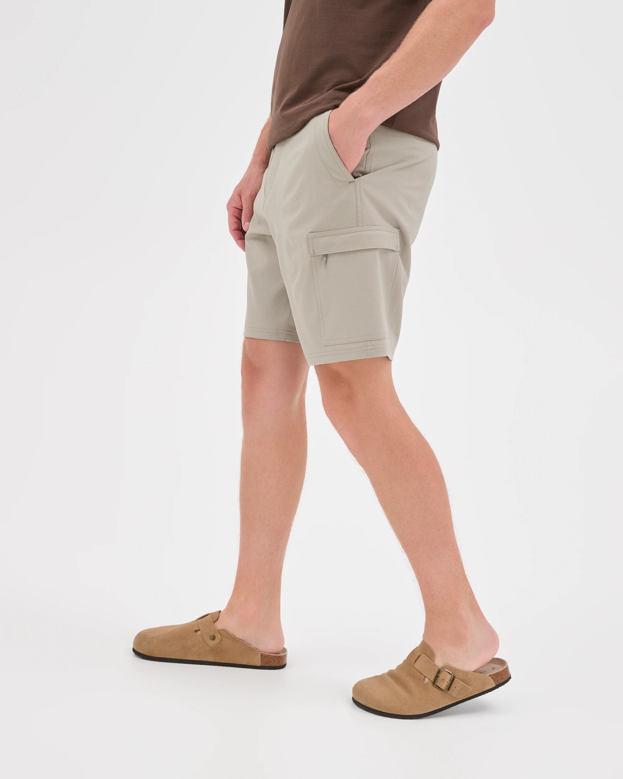 Hybrid Cargo Swim Boardshorts - Grey 4 of 6