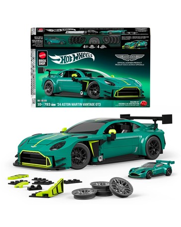 Hot Wheels ’24 Aston Martin Vantage GT3 Building Toy Kit