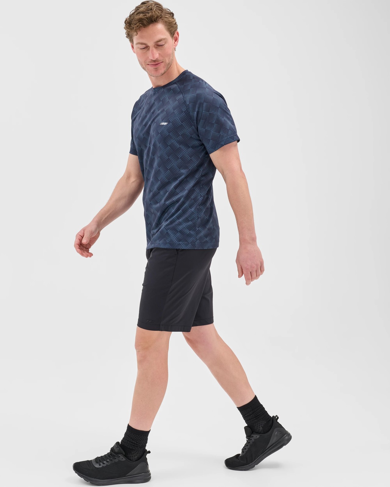 Active Hybrid Stretch Chino Shorts - Black 5 of 5