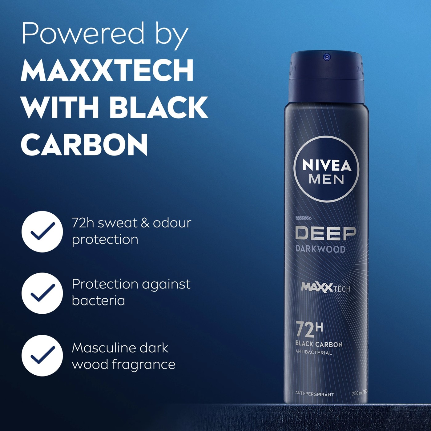 Nivea Men Deep Anti-Perspirant 2 of 6