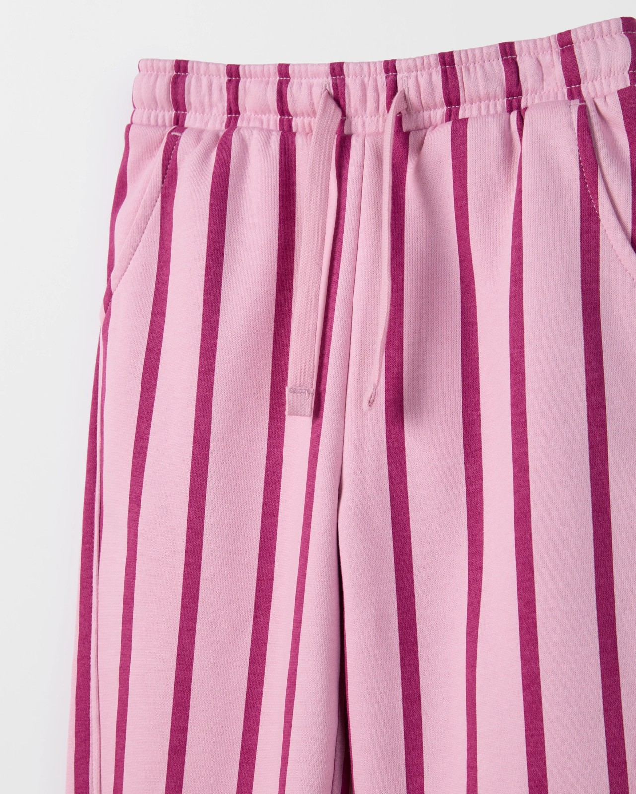 Australian Cotton Blend Fashion Barrel Leg Trackpants - Pink 2 of 2