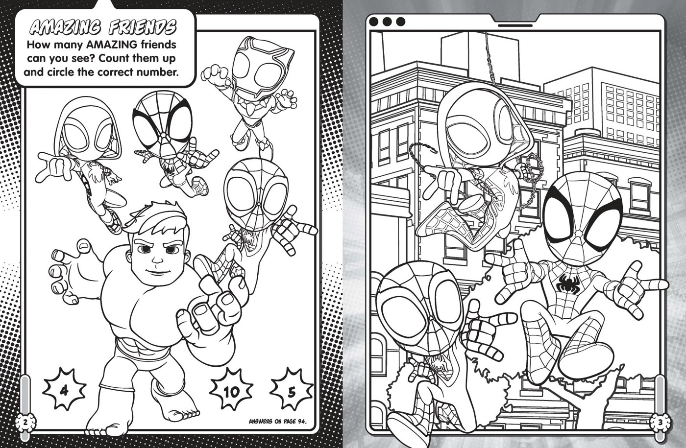 Disney Junior Marvel Spidey and His Amazing Friends Activity Bag - Book 3 of 3