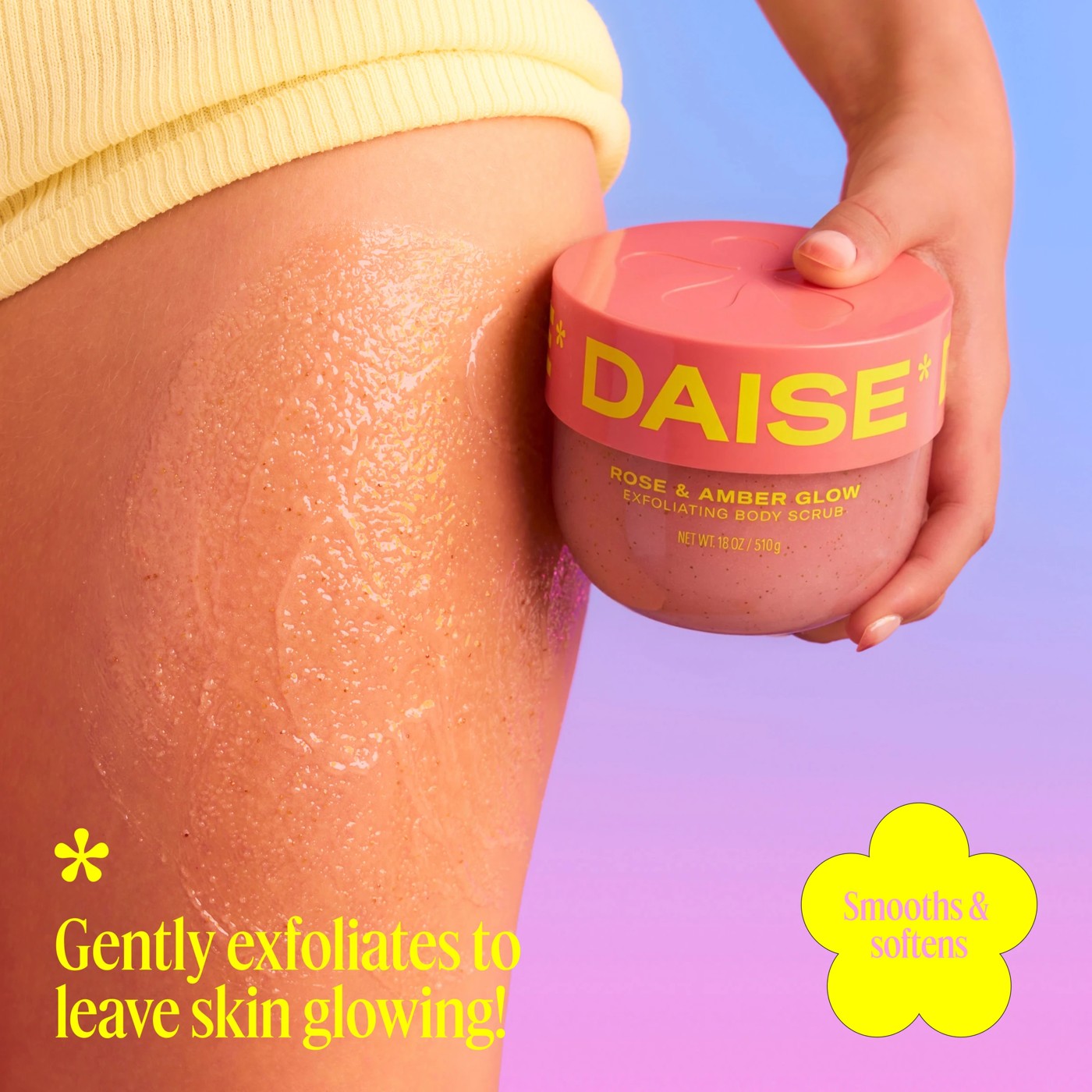 DAISE Exfoliating Body Scrub 510g - Rose and Amber Glow 3 of 6
