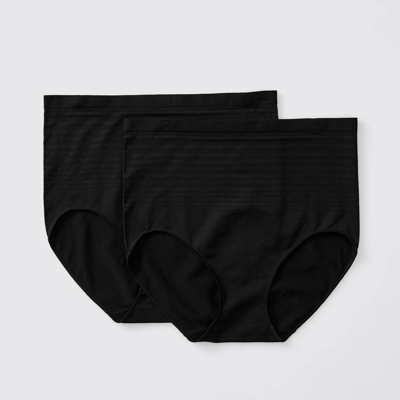 Fuller Figure 2 Pack Matte and Shine Seamfree Full Briefs; Style: LFB83607FF 4 of 4