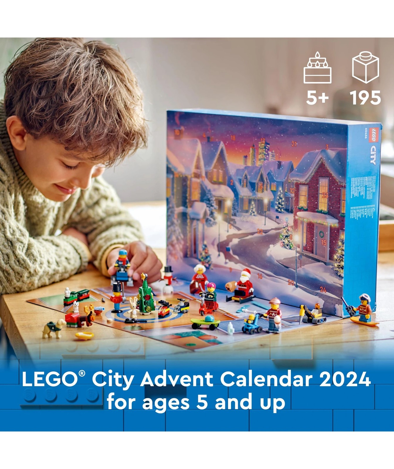 LEGO City Advent Calendar 2024 60436 Target Australia