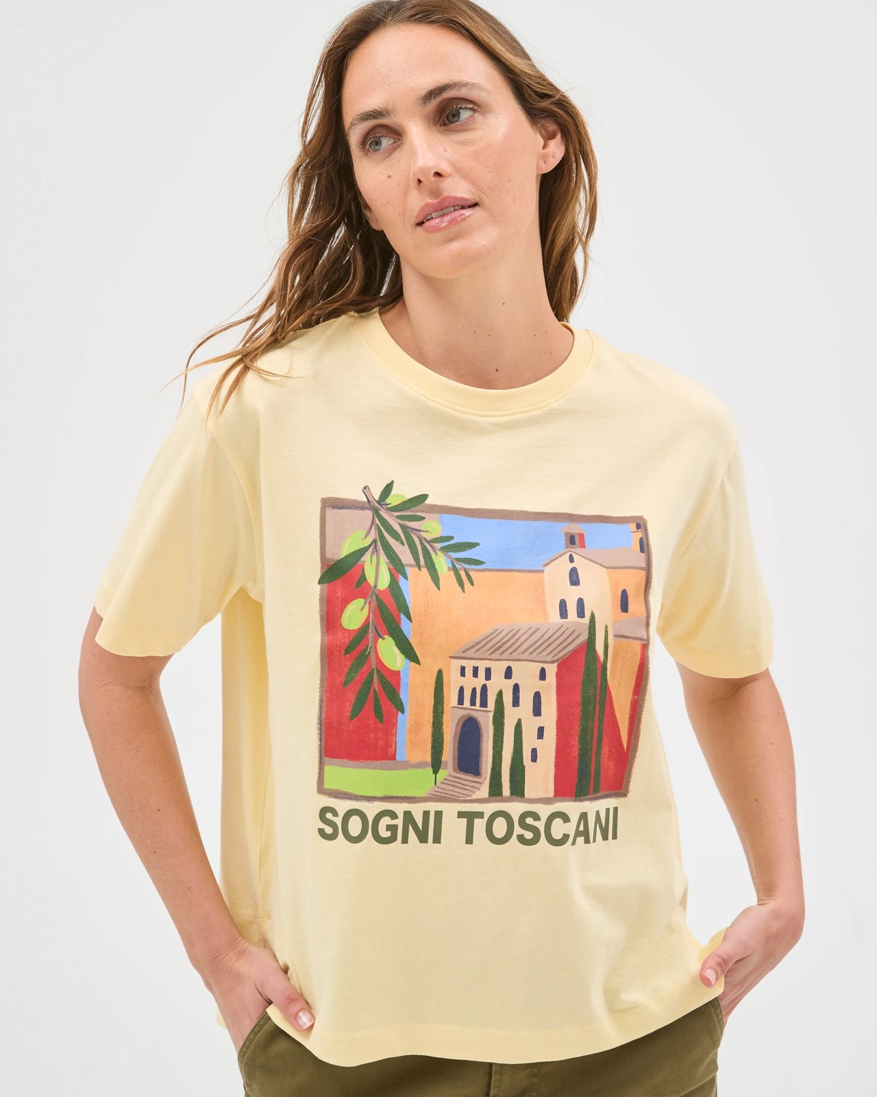 Australian Cotton Boxy Print T-Shirt 2 of 6