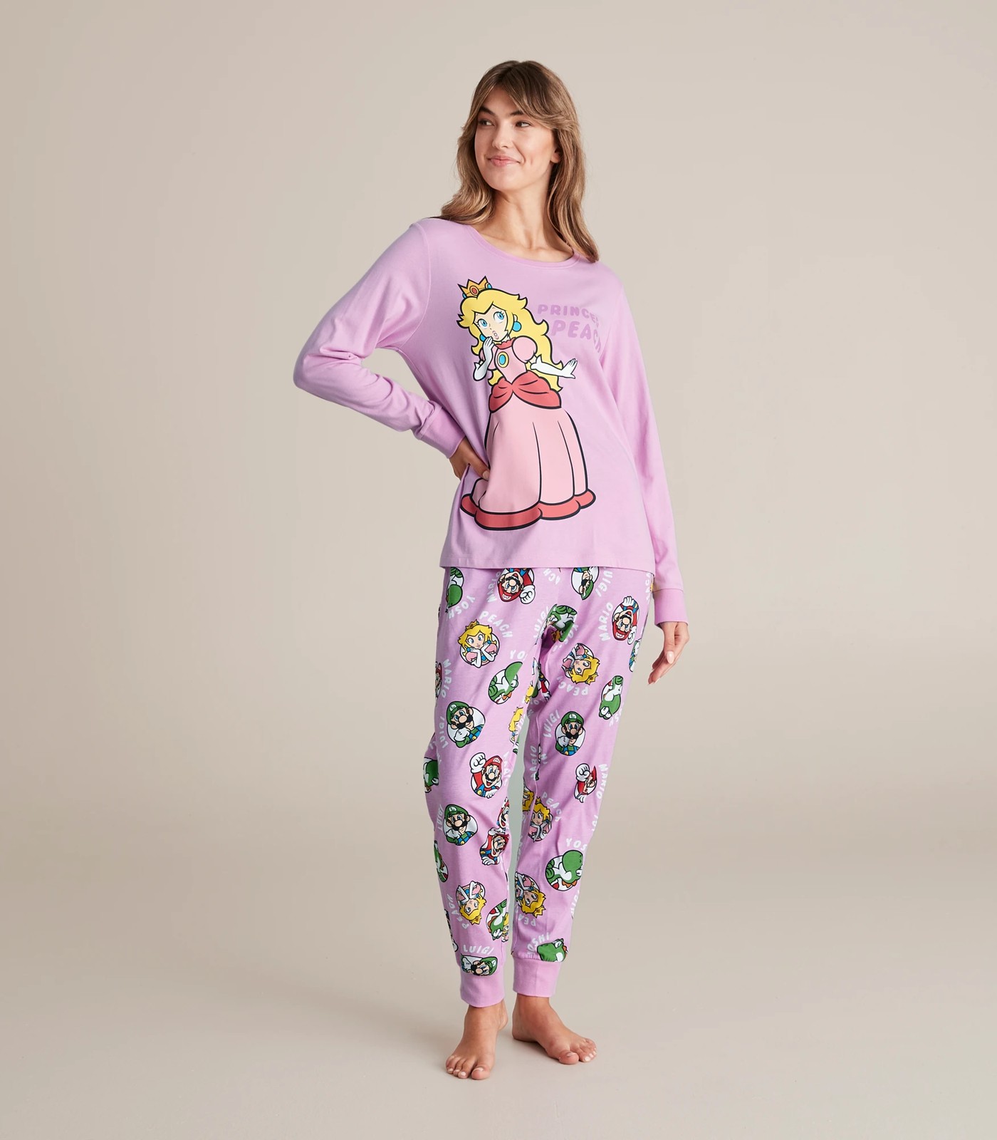 Womens Family Matching Super Mario Cotton Pyjama Set Target