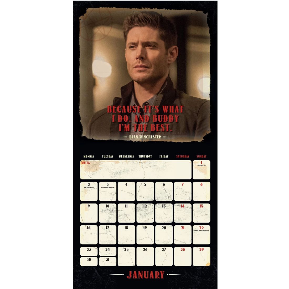 Supernatural 2023 Square Calendar Target Australia