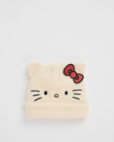 Kids Hello Kitty Fluffy Beanie