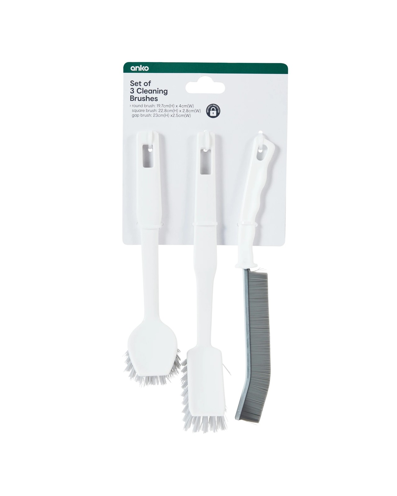 Anko Set of 3 Cleaning Brushes 5 of 5