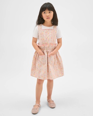 Australian Cotton Woven Apron Dress