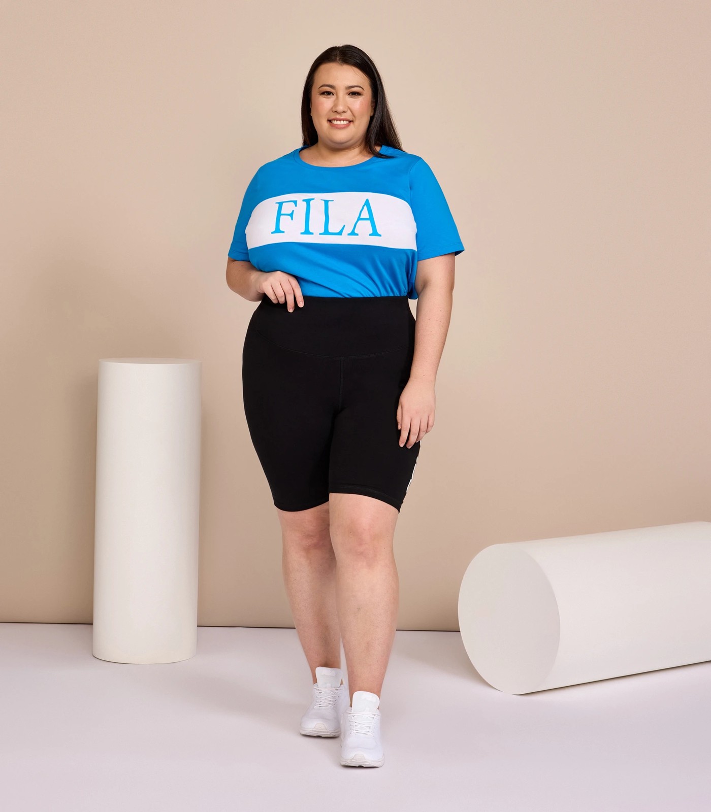 Fila biker shop shorts plus size