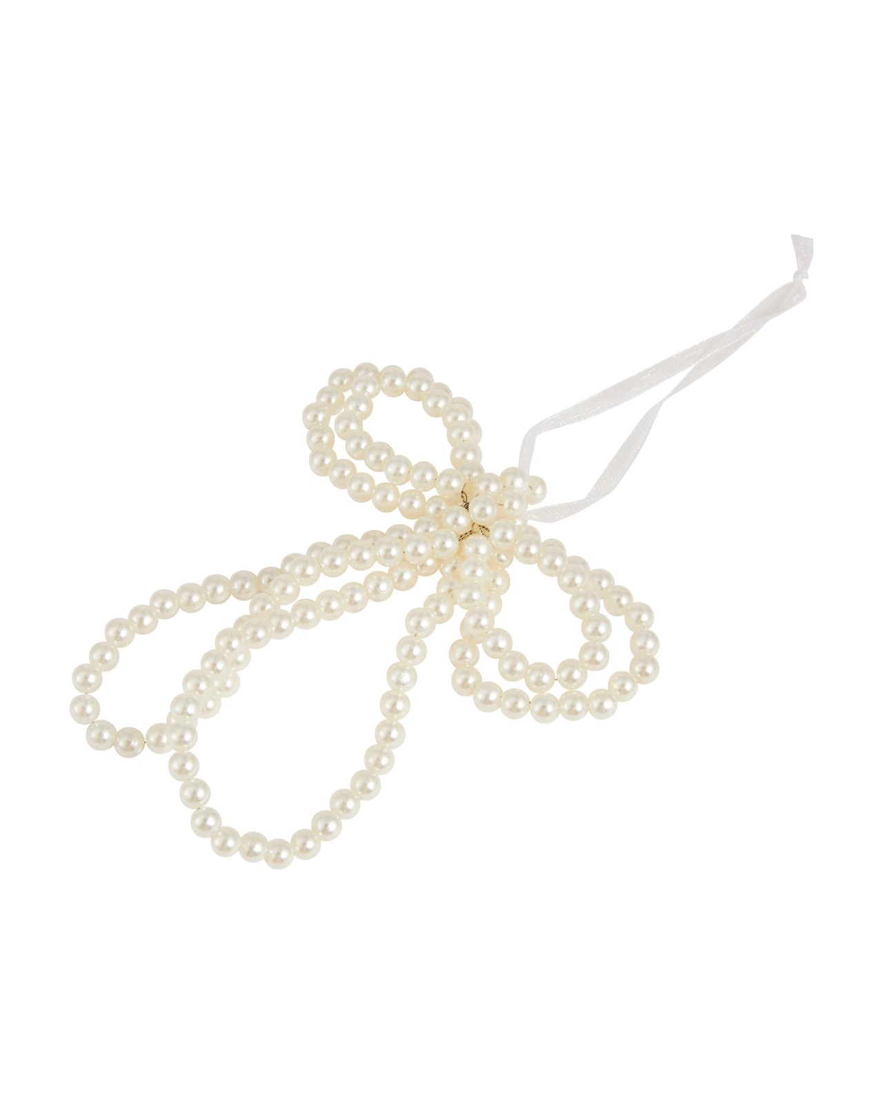 Anko 3 Pack Faux Pearl Look Bow Decorations 5 of 6