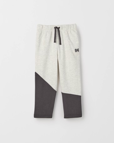 Australian Cotton Blend Splice Sporty Trackpants