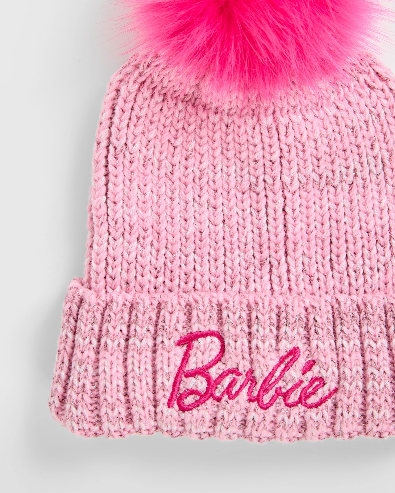Barbie Sparkle Pom Pom Beanie 2 of 2