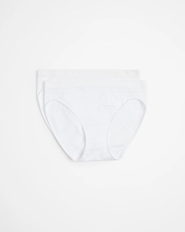 2 Pack Matte and Shine Bikini Briefs