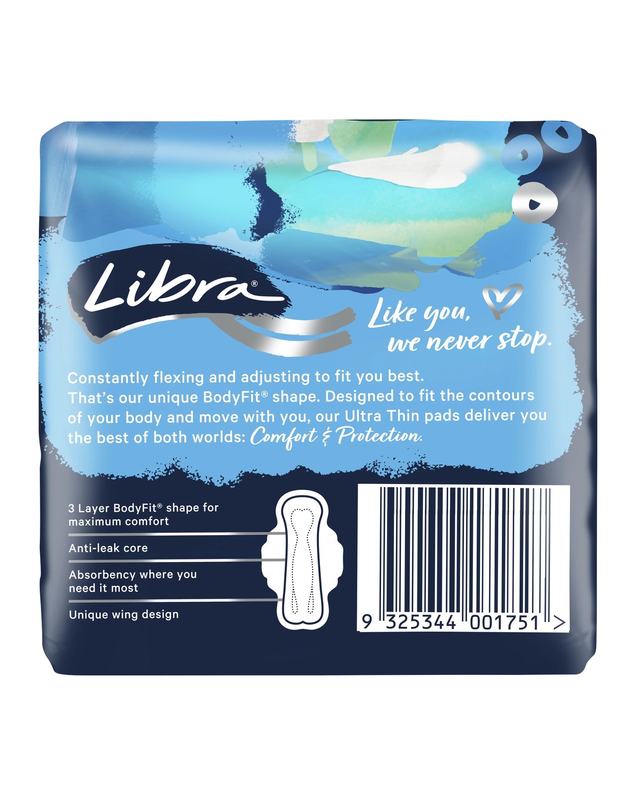 Libra Ultra Thin Regular Pads - 14 Pack 3 of 3