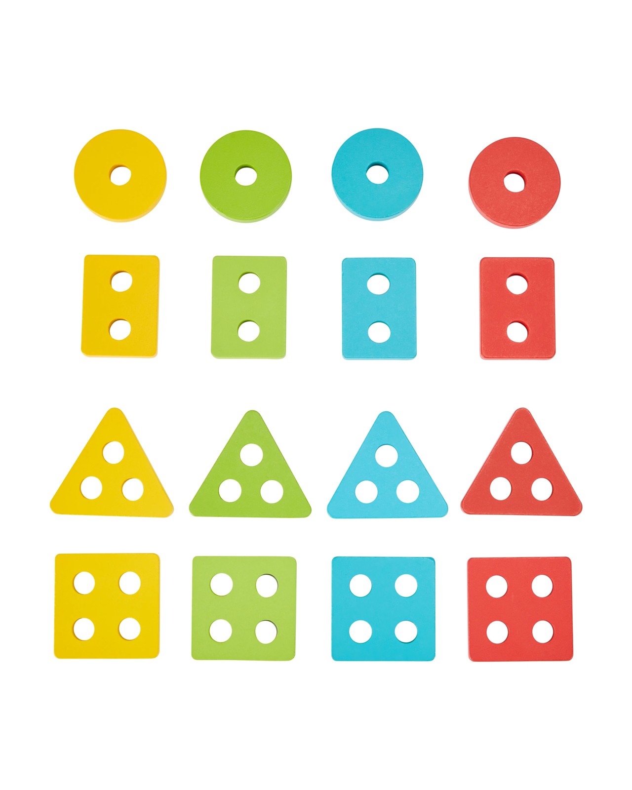 Wooden Multi Shape Stacker - Anko 4 of 6